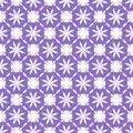 Geometric pattern in purple on a white background. Seamless pattern.